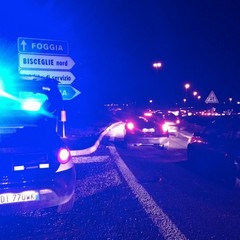 Incidente stradale sulla statale 16 bis fra Trani e Bisceglie: traffico bloccato