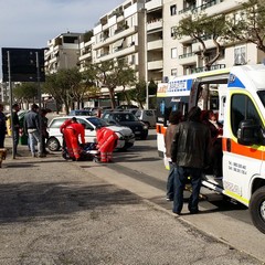 Incidente stradale su via Paolo Borsellino