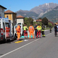 Incidente Diego Resta (foto merateonline.it)