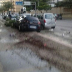 Incidente stradale su via Falcone a Trani