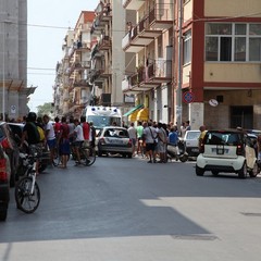 Incidente stradale in via Andria