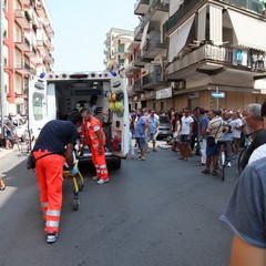 Incidente stradale in via Andria