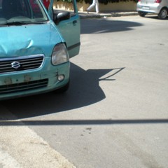 Incidente stradale fra via Caposele e via Bonomo