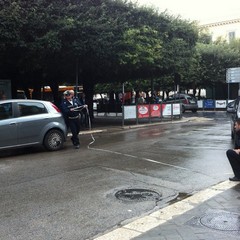 Incidente stradale in piazza della Repubblica