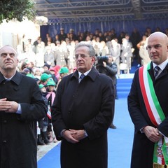 Cerimonia di intitolazione a Paolo Borsellino della palazzina confiscata al boss Annacondia