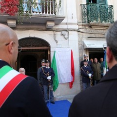 Cerimonia di intitolazione a Paolo Borsellino della palazzina confiscata al boss Annacondia