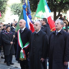 Cerimonia di intitolazione a Paolo Borsellino della palazzina confiscata al boss Annacondia