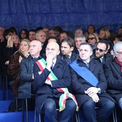 Cerimonia di intitolazione a Paolo Borsellino della palazzina confiscata al boss Annacondia