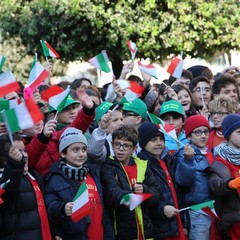 Cerimonia di intitolazione a Paolo Borsellino della palazzina confiscata al boss Annacondia