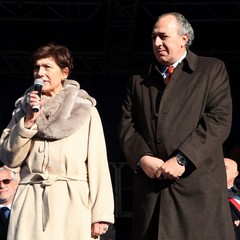 Cerimonia di intitolazione a Paolo Borsellino della palazzina confiscata al boss Annacondia