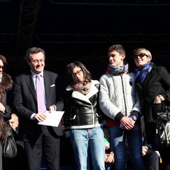 Cerimonia di intitolazione a Paolo Borsellino della palazzina confiscata al boss Annacondia