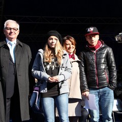 Cerimonia di intitolazione a Paolo Borsellino della palazzina confiscata al boss Annacondia