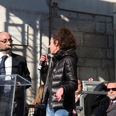 Cerimonia di intitolazione a Paolo Borsellino della palazzina confiscata al boss Annacondia