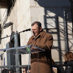 Cerimonia di intitolazione a Paolo Borsellino della palazzina confiscata al boss Annacondia