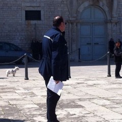 Malcangi sul campanile della Cattedrale