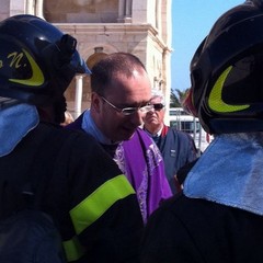 Malcangi sul campanile della Cattedrale