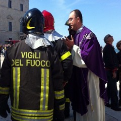 Malcangi sul campanile della Cattedrale