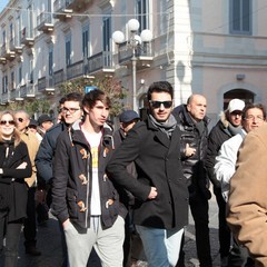 Manifestazione per l'ospedale di Trani del comitato L328