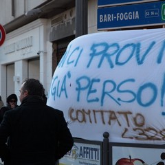 Manifestazione per l'ospedale di Trani del comitato L328