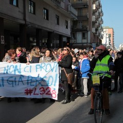 Manifestazione per l'ospedale di Trani del comitato L328