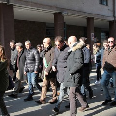 Manifestazione per l'ospedale di Trani del comitato L328