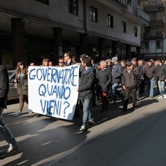 Manifestazione per l'ospedale di Trani del comitato L328