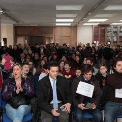 Manifestazione per l'ospedale di Trani del comitato L328