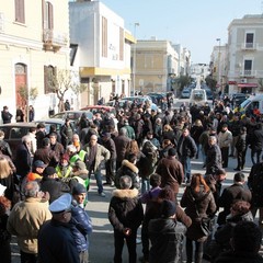 Manifestazione per l'ospedale di Trani del comitato L328