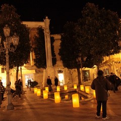 M'illumino di meno, a Trani si spegne piazza della Libertà