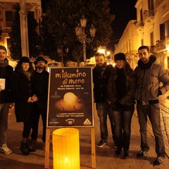 M'illumino di meno, a Trani si spegne piazza della Libertà