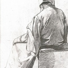 Disegno di Biagio Molinari (Studio personaggi promulgazione Ordinamenta Maris)