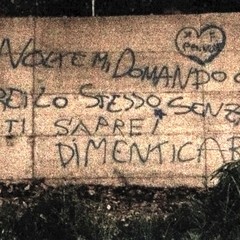 Murales sgrammaticato su via Falcone