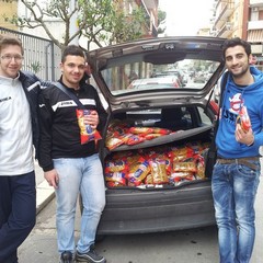 Generi di prima necessità raccolti per la Caritas