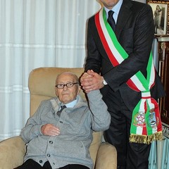 Nicola Scarpelli con il sindaco Gigi Risebato