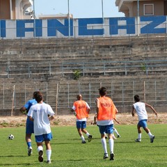 Primo allenamento del "Nuovo Trani"