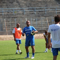 Primo allenamento del "Nuovo Trani"