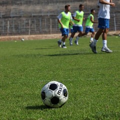 Primo allenamento del "Nuovo Trani"