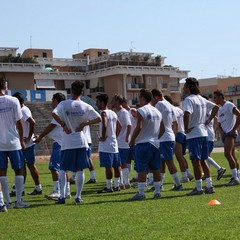 Primo allenamento del "Nuovo Trani"