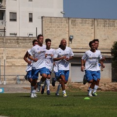 Primo allenamento del "Nuovo Trani"