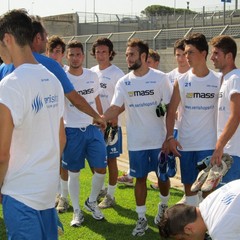 Primo allenamento del "Nuovo Trani"