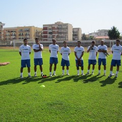 Primo allenamento del "Nuovo Trani"