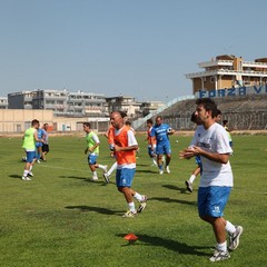 Primo allenamento del "Nuovo Trani"