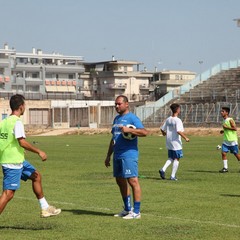 Primo allenamento del "Nuovo Trani"