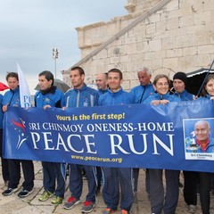 La staffetta Peace Run a Trani