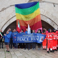 La staffetta Peace Run a Trani