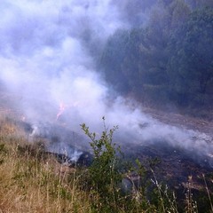 La Brigata Pinerolo doma incendio sulla Murgia