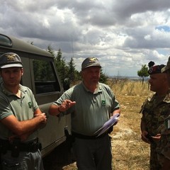 La Brigata Pinerolo doma incendio sulla Murgia