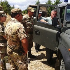 La Brigata Pinerolo doma incendio sulla Murgia