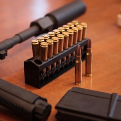 Le armi sequestrate dalla Questura di Bari