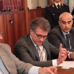 Le armi sequestrate dalla Questura di Bari